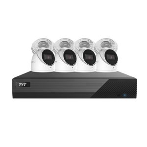 Arrowhead Alarm Product | 4 Channel NVR kit-4 x 6MP dome style AI cameras